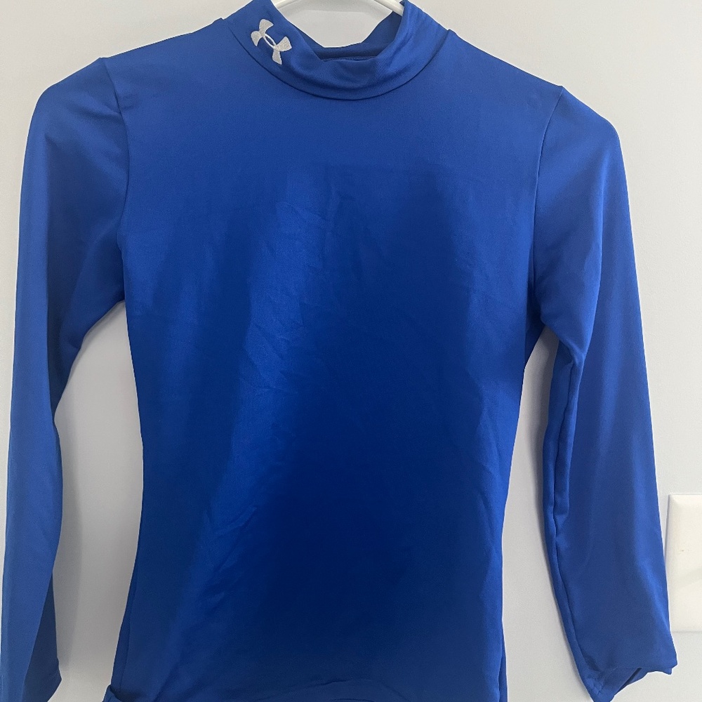 Under Armour Kids Blue Long Sleeve Shirt